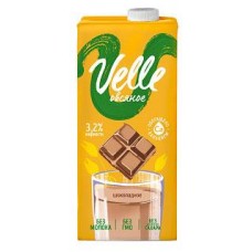 Растительное молоко Velle Овсяное шоколадное, 1 л