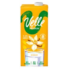 Растительное молоко Velle Овсяное ванильное, 1 л