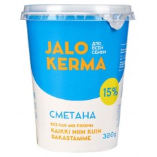 Сметана Jalo Kerma 15%, 300 г