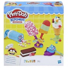 Купить Набор для лепки Play-Doh Hasbro E0042 Создай любимое мороженое