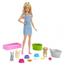 Набор игровой Barbie c любимыми питомцами FXH11