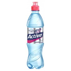Напиток негазированный Aqua Minerale Active малина безалкогольный, 600 мл