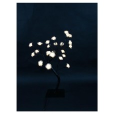 Дерево электрическое Actuel 24 LED лампы с розами уличное теплый белый, 42 см