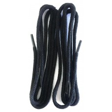 Шнурки Vitto толстые с пропиткой черные, 100 см
