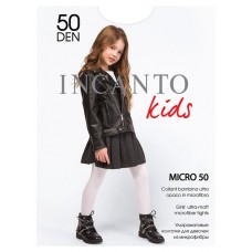Колготки детские Incanto Micro 50 bianco, 140-146