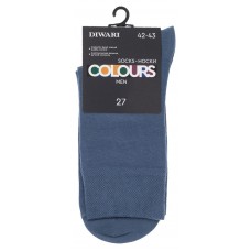 Носки мужские DIWARI Colours джинс, размер 27