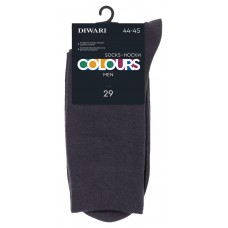 Носки мужские DIWARI Colours темно-серые, размер 29