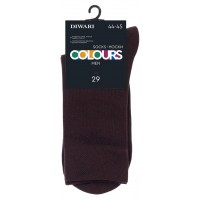 Носки мужские DIWARI Colours коричневые, размер 29