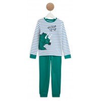 Пижама InExtenso SBO0001  для мальчика длинный рукав дино зеленый