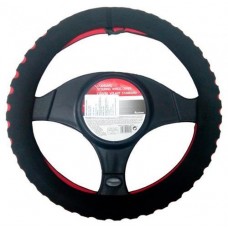 Оплетка рулевого колеса Auchan Красная Птица спонжевая, 38 см