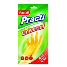 Перчатки резиновые Paclan универсальные, размер L