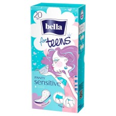 Купить Прокладки ежедневные Bella Panty Sensitive For Teens экстратонкие, 20 шт