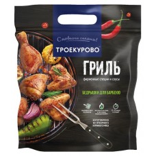 Бедрышки куриные «Троекурово» для барбекю охлажденные (1,8 - 2,2 кг), 1 упаковка ~ 2 кг