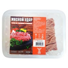 Фарш свино-говяжий «Мясной удар» Домашний, 400 г