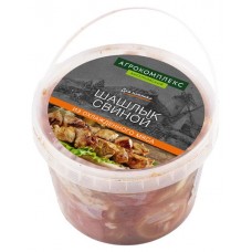 Шашлык «Агрокомплекс» Свиной охлажденный (1,8-2,2 кг), 1 упаковка ~ 2 кг