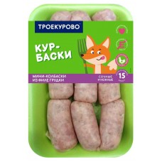 Мини-колбаски куриные «Троекурово» Курбаски охлажденные, 450 г