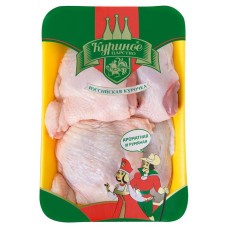 Бедро куриное «Куриное царство» охлажденное (0,9 - 1,2 кг), 1 упаковка ~ 1 кг
