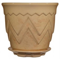 Горшок «Котовская керамика» Арго керамический бежевый Ø20 см