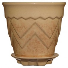 Горшок «Котовская керамика» Арго керамический бежевый Ø16 см