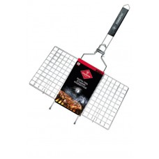 Решетка-гриль Forester для стейков со съемной ручкой, 22х44 см