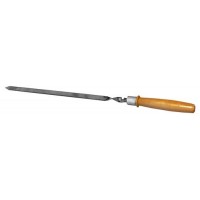 Шампур плоский FireWood с деревянной ручкой, 550 мм