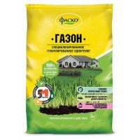 Удобрение минеральное «Фаско» Для газона сухое гранулированное 5М, 3 кг
