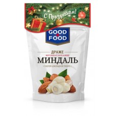 Драже GOOD-FOOD Миндаль в белой шоколадной глазури, 150 г