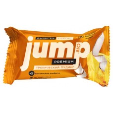 Конфета JUMP Premium Superfood Тропический пудинг с секретным посланием внутри, 28 г