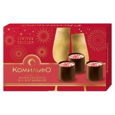 Шоколадные конфеты «Комильфо» шампанское и с клубника, 116 г