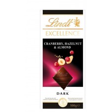 Шоколад Lindt Excellence Клюква, 100 г