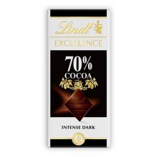 Шоколад Lindt горький 70%, 100 г