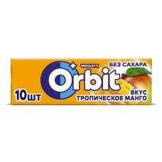 Резинка жевательная Orbit Манго без сахара, 13,6 г