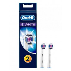 Купить Сменные насадки для зубной щетки Oral-B 3D White, 2 шт