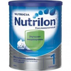 Смесь кисломолочная Nutrilon 1 с рождения, 400 г
