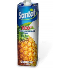 Купить Сок ананасовый Santal, 1 л