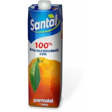 Купить Сок апельсиновый Santal без сахара, 1 л