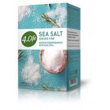 Купить Соль пищевая 4LIFE морская йодированная, 1 кг