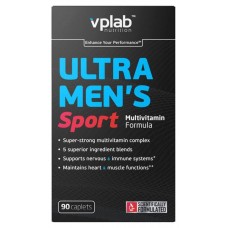 Комплекс витаминно-минеральный VPLab Ultra Mens Sport Multivitamin Formula, 90 каплет