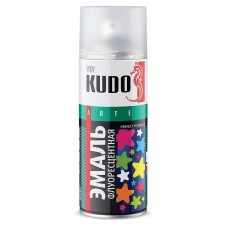 Эмаль KUDO флуоресцентная белая, 520 мл