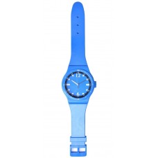 Часы настенные Arte Nuevo пластиковые синие, 20,3х92,5 см