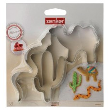 Купить Набор форм для печенья Zenker Африка, 3 шт