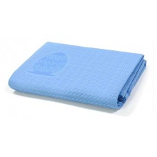 Полотенце Cleanelly Basic вафельное голубое, 50x70 см