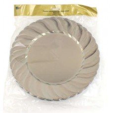 Набор одноразовых тарелок Milvis пластик 26 см, 6 шт