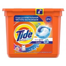 Купить Капсулы для стирки Tide всё в 1 аромат Lenor Color, 23 шт