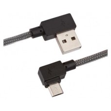 USB кабель Liberty Project Micro USB Г-коннектор черный