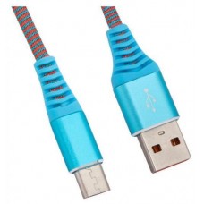 USB кабель Liberty Project Micro USB Носки голубой