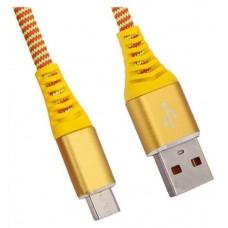 USB кабель Liberty Project Micro USB Носки желтый