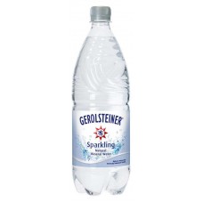 Вода минеральная Gerolsteiner с газом, 1 л
