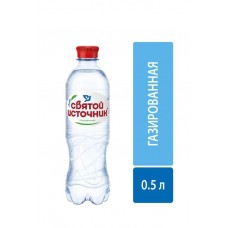 Купить Вода питьевая «Святой Источник» с газом, 500 мл