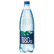 Вода питьевая BonAqua газированная, 1 л